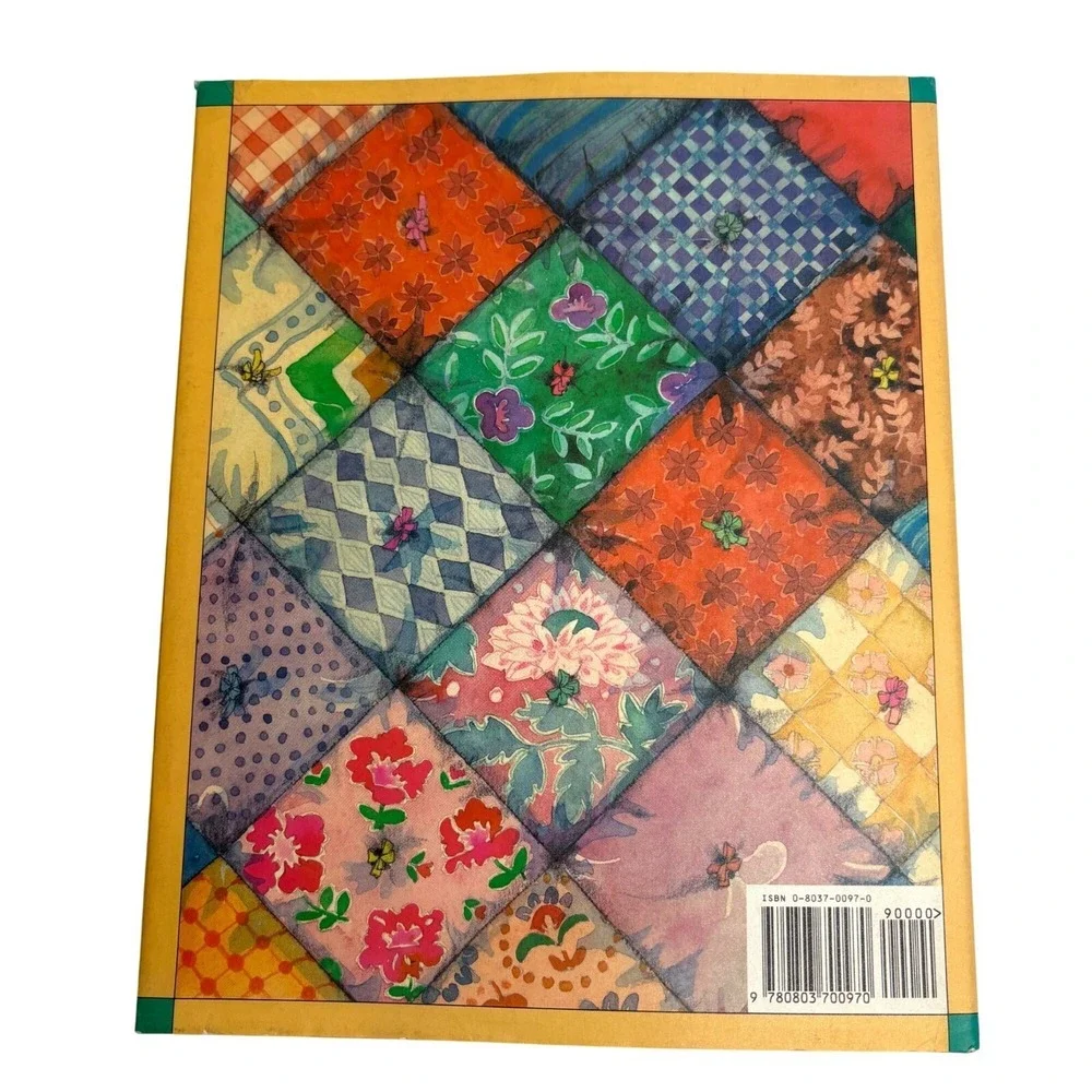 Vintage The Patchwork Quilt Valerie Flournoy Signed‎ Hardcover Book GOOD